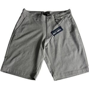 Travis Mathew Mens Size 30 Golf Short Flat Front Stretch Must Haves Blue Gray D3